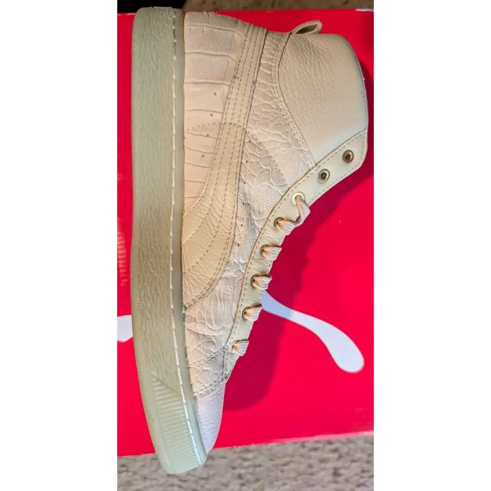 Puma Women's High-Top Sneaker in Light Pink